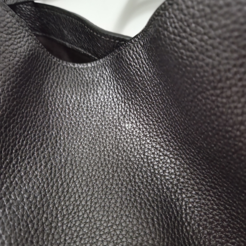 Coach Black Pebbled Leather Shoulder Bag - Picture 7 of 8